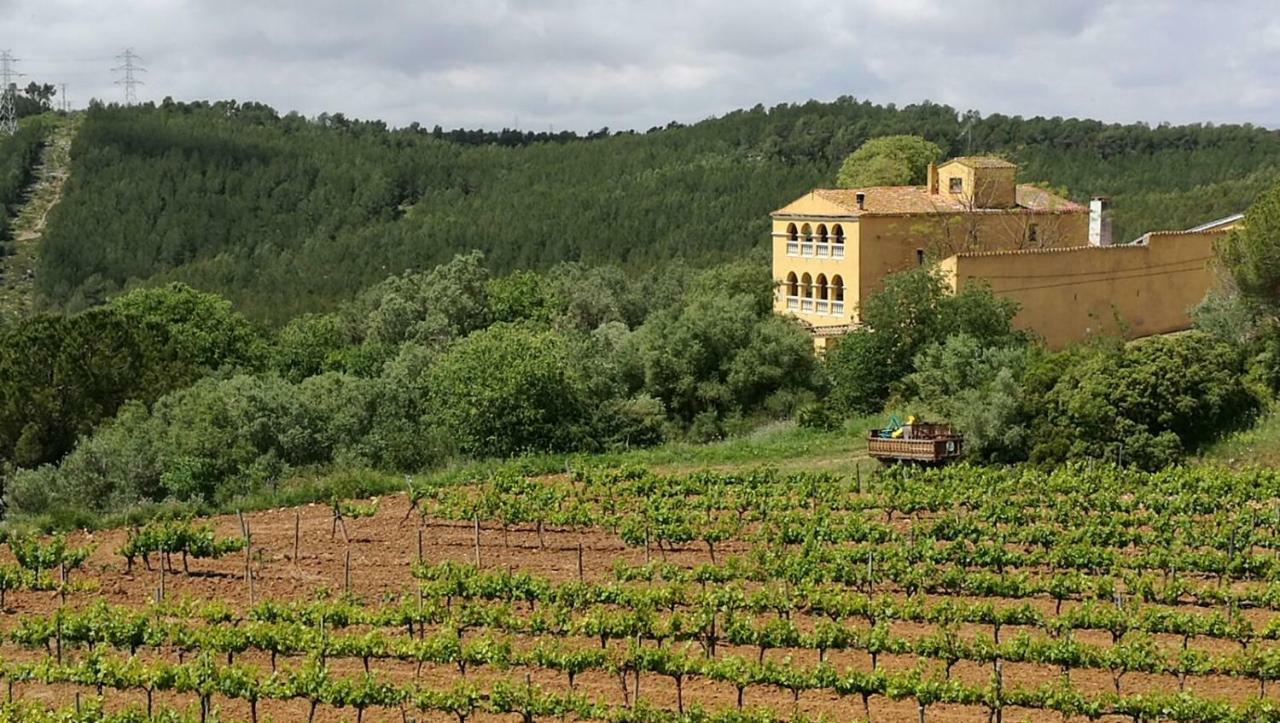 Gasthaus Maset Del Garraf Olesa de Bonesvalls Exterior foto